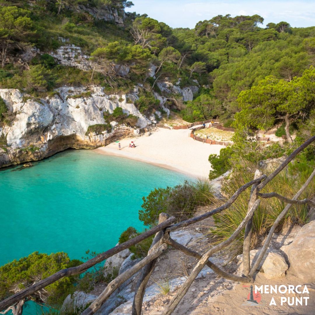 Las mejores playas cerca de Ciutadella Cala Turqueta